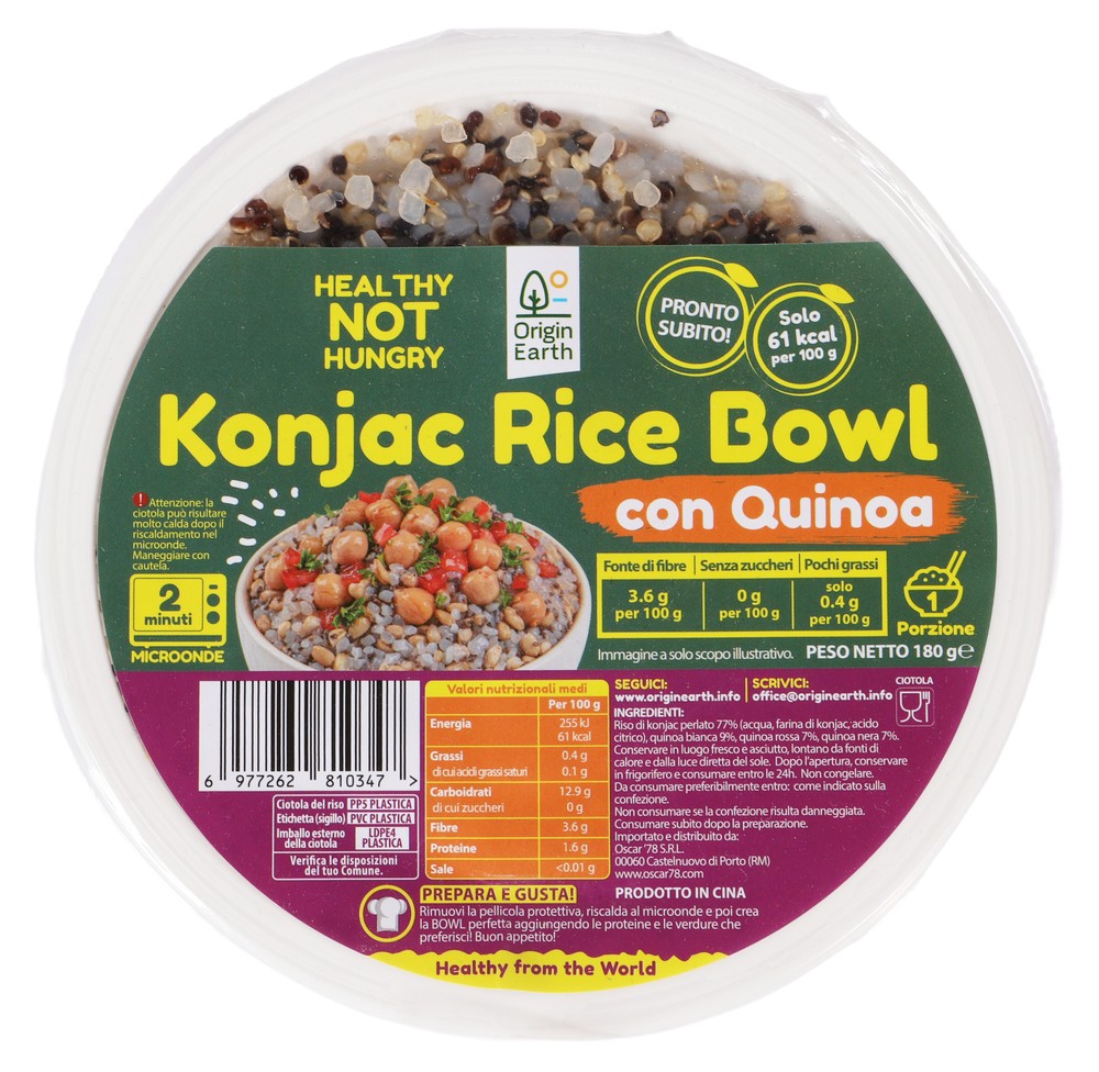 Original Earth Konjac Rice Bowl Con Quinoa - Foto 1