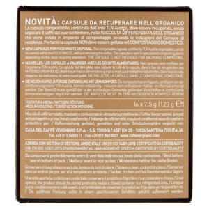 16 Capsule Caffè Arabica Vergnano Compatibili A Modo Mio - Foto 3
