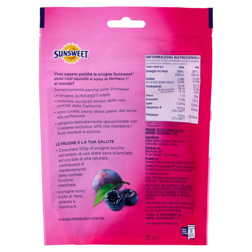 Prugne Sunsweet Denocciolate - Foto 3