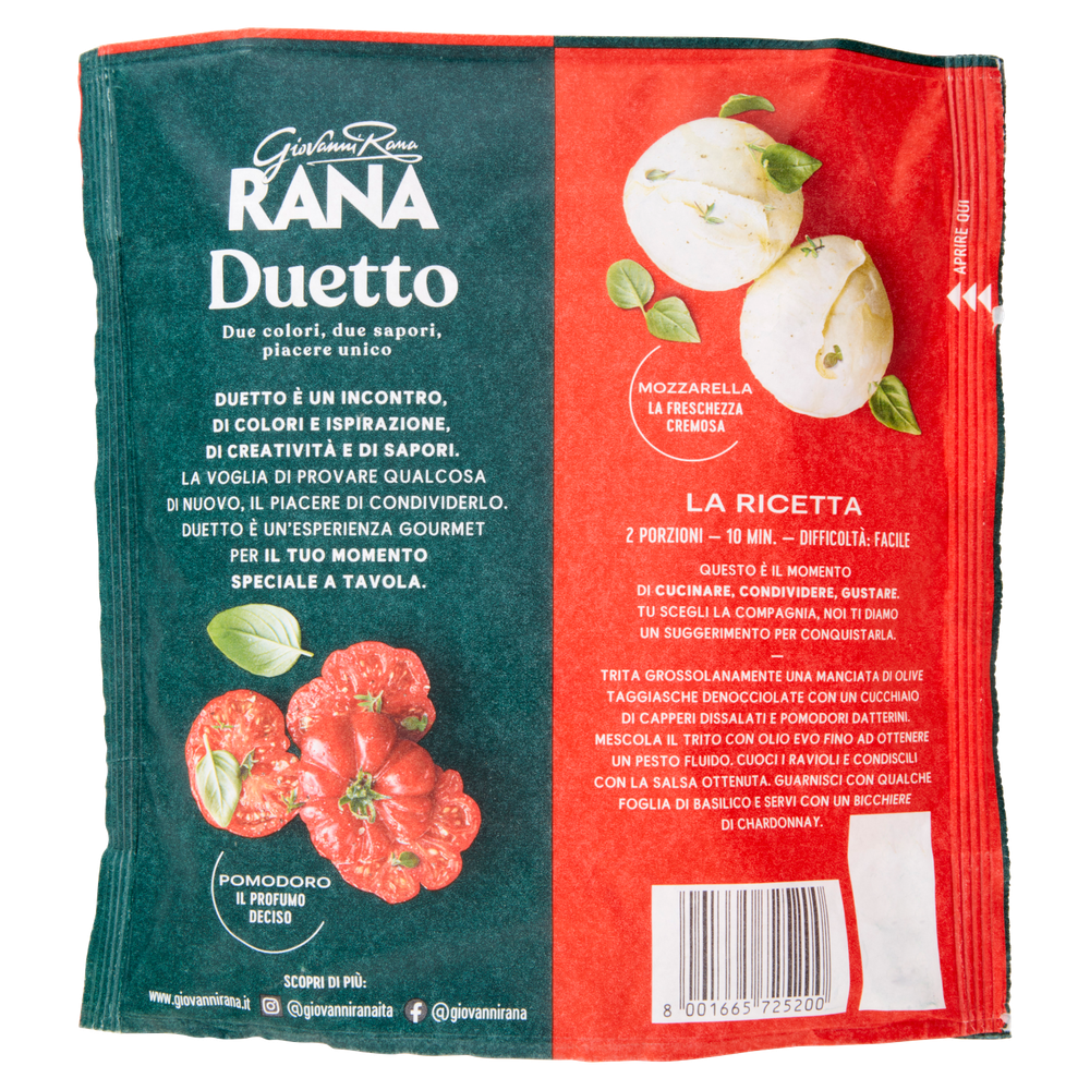 Sfogliavelo Duetto Pomodoro Mozzarella Rana - Foto 3