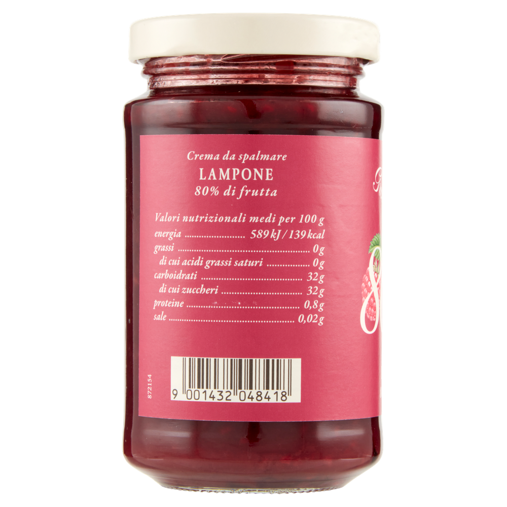 Crema Di Frutta 80% Lamponi 250g D'arbo - Foto 2