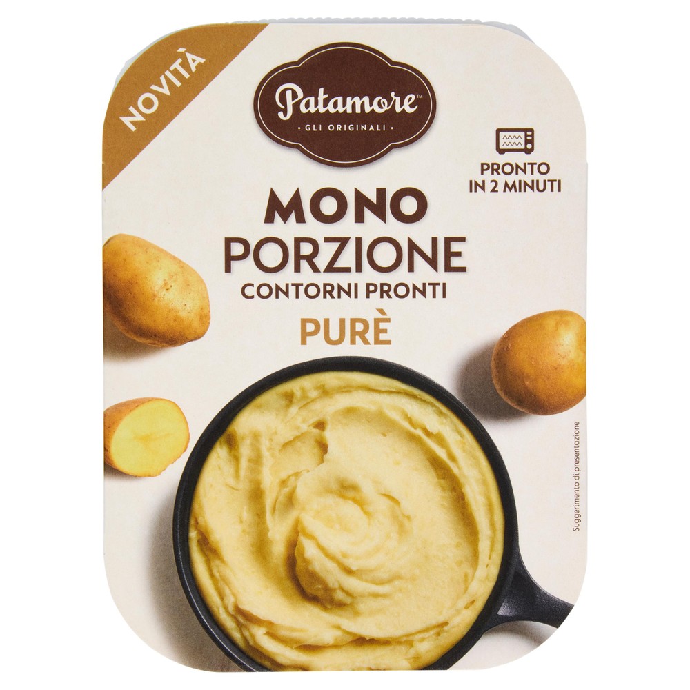 Mono Porzione Contorni Pronti Purè Patamore - Foto 1
