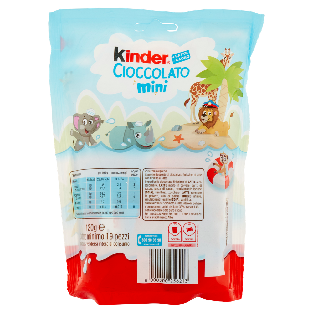 Barrette Kinder Cioccolato Mini Al Latte Kinder - Foto 3