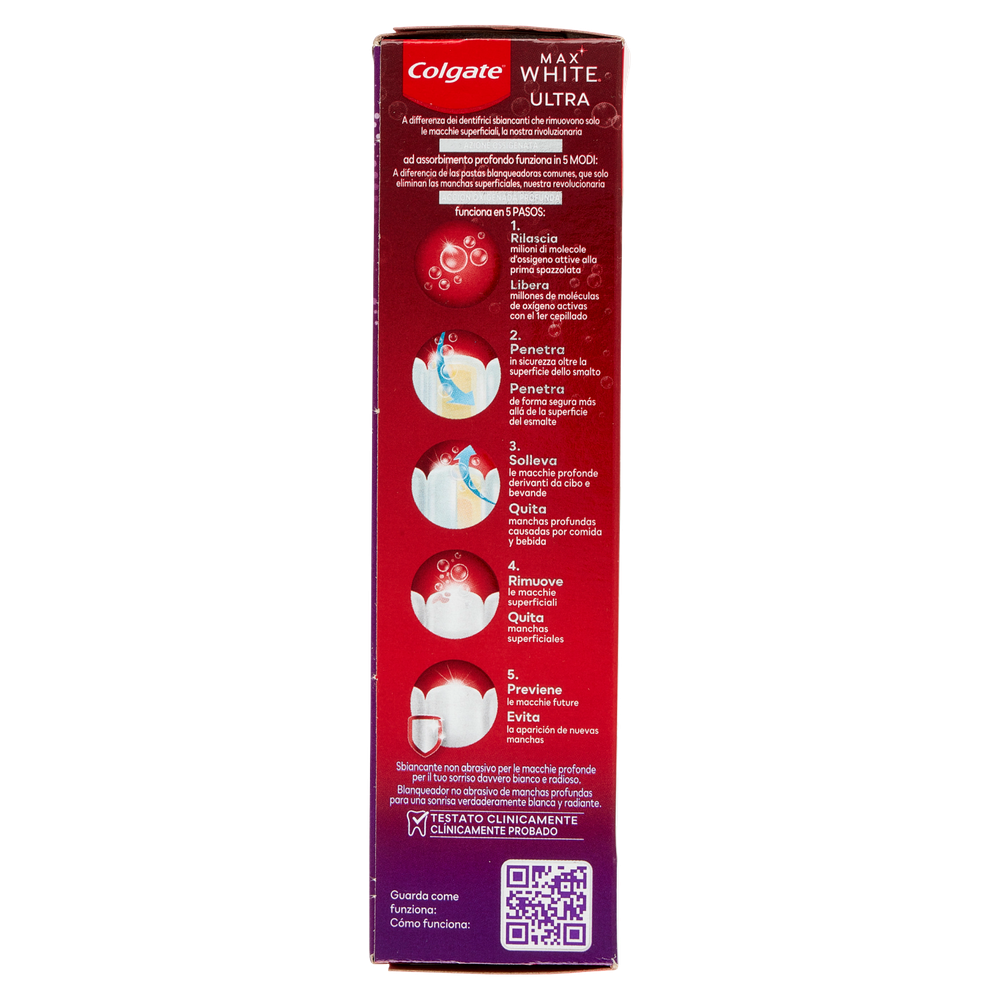 Dentifricio Max White Ultra Multiprotect Colgate - Foto 2