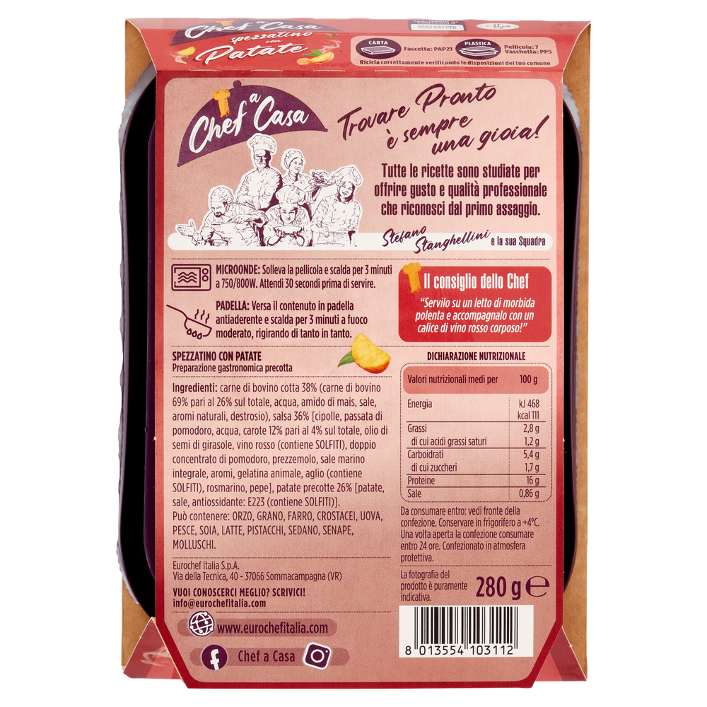 Spezzatino Con Patate