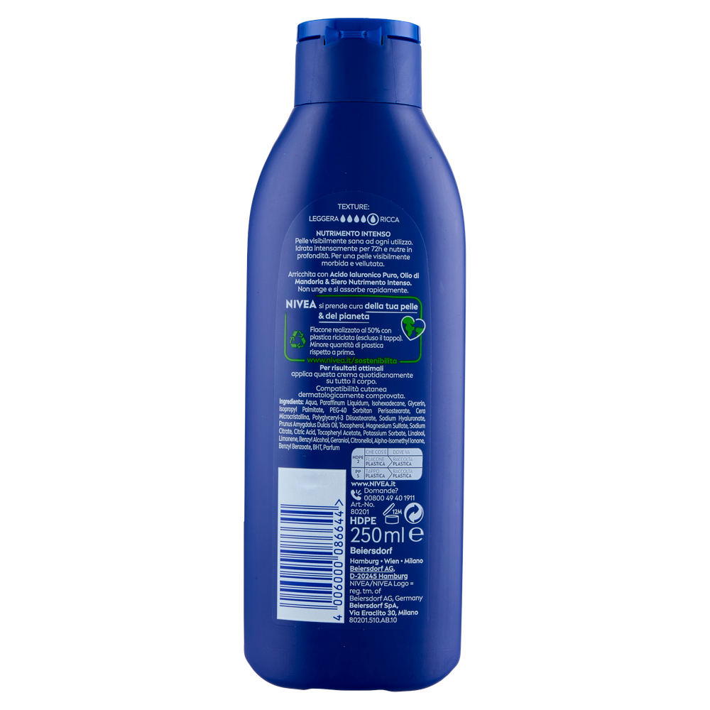 Crema Corpo Nutriente Nivea  250ml - Foto 3