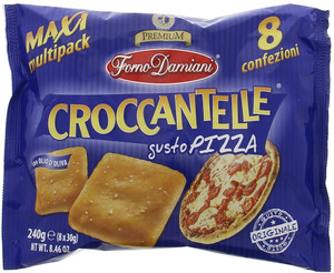 Snack Croccantelle Al Gusto Pizza 8x30g Forno Damiani - Foto 1