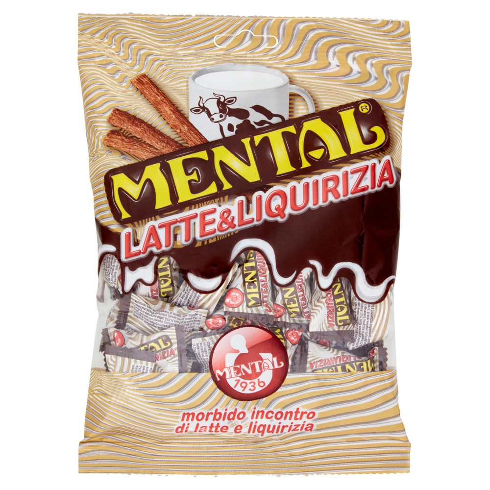 Caramelle Al Gusto Latte E Liquirizia Mental - Foto 1