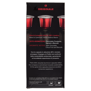 Caffe' Top Miscela 100% Arabica Capsule Per Nespresso Pellini,Conf.30 - Foto 2