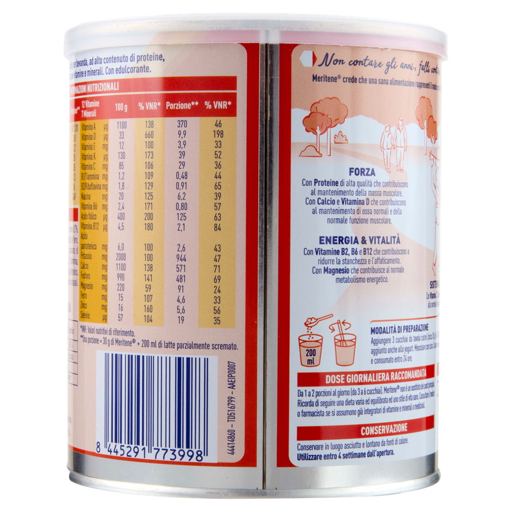 Meritene Forza E Vitalità Gusto Cioccolato 390g - Foto 3