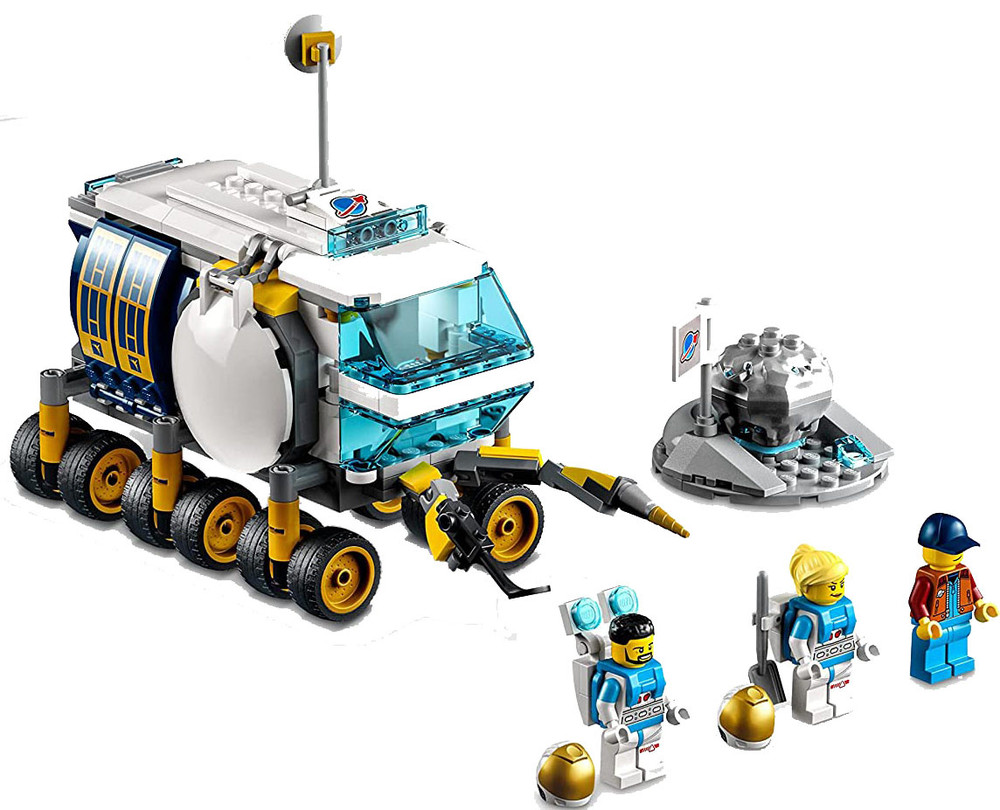 Rover Lunare Lego City Space +6 Anni