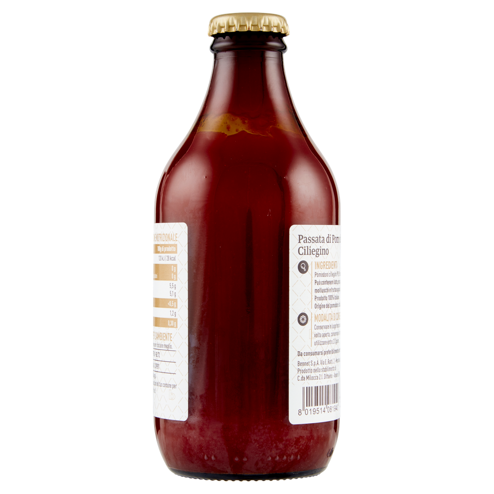 Passata Di Pomodoro Ciliegino Selezione Gourmet Bennet - Foto 3