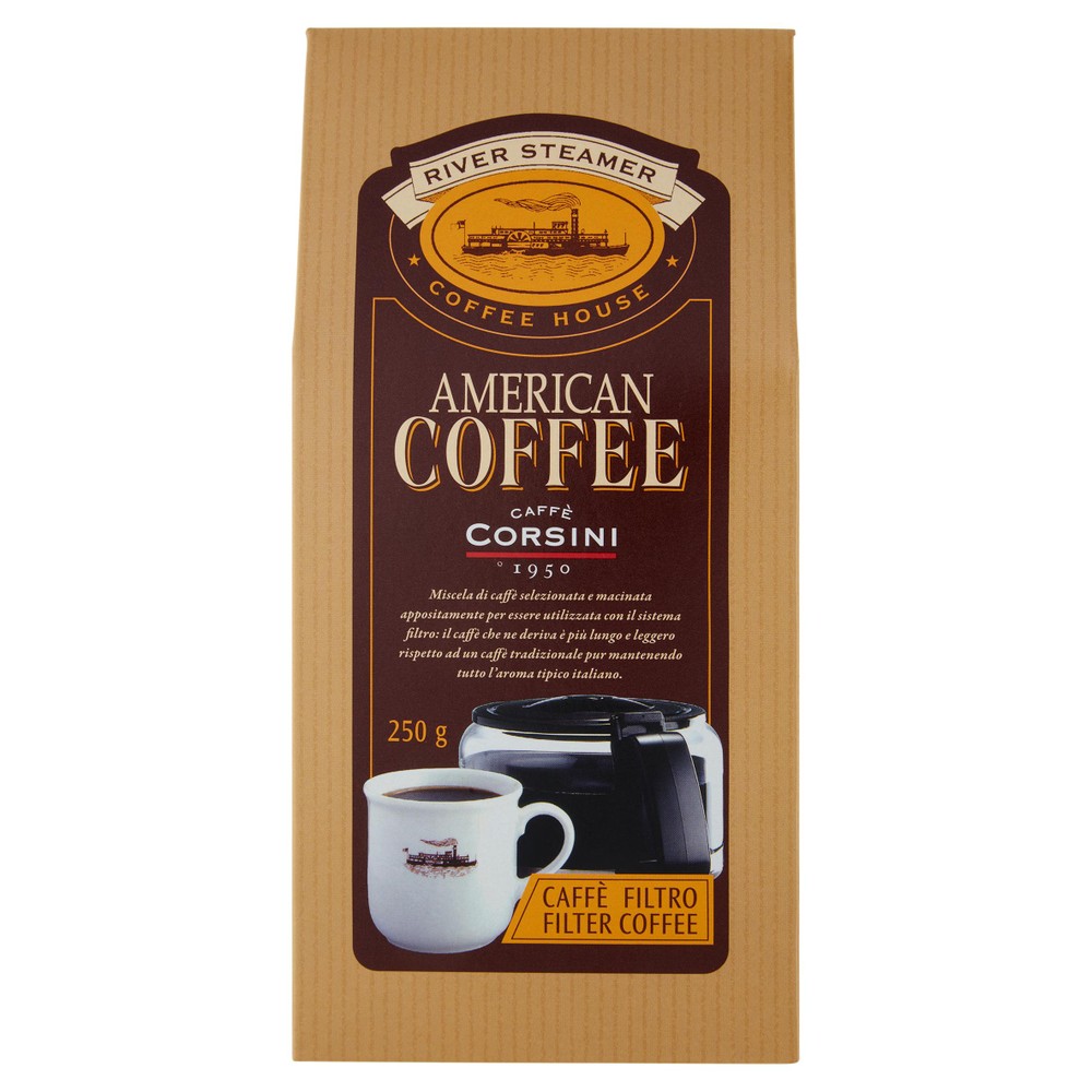 Miscela Di Caffè Per Filtro American Coffee River Steamer Corsini - Foto 1