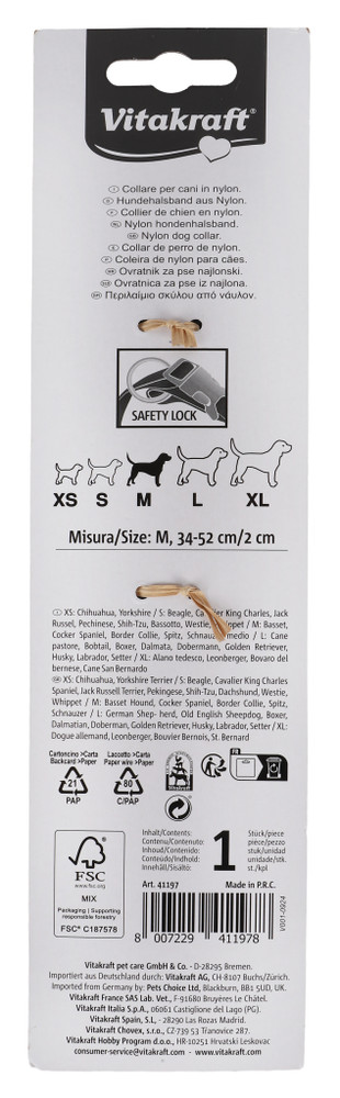 Collare Everyday Nylon M 2/34-52 Cm. - Foto 3