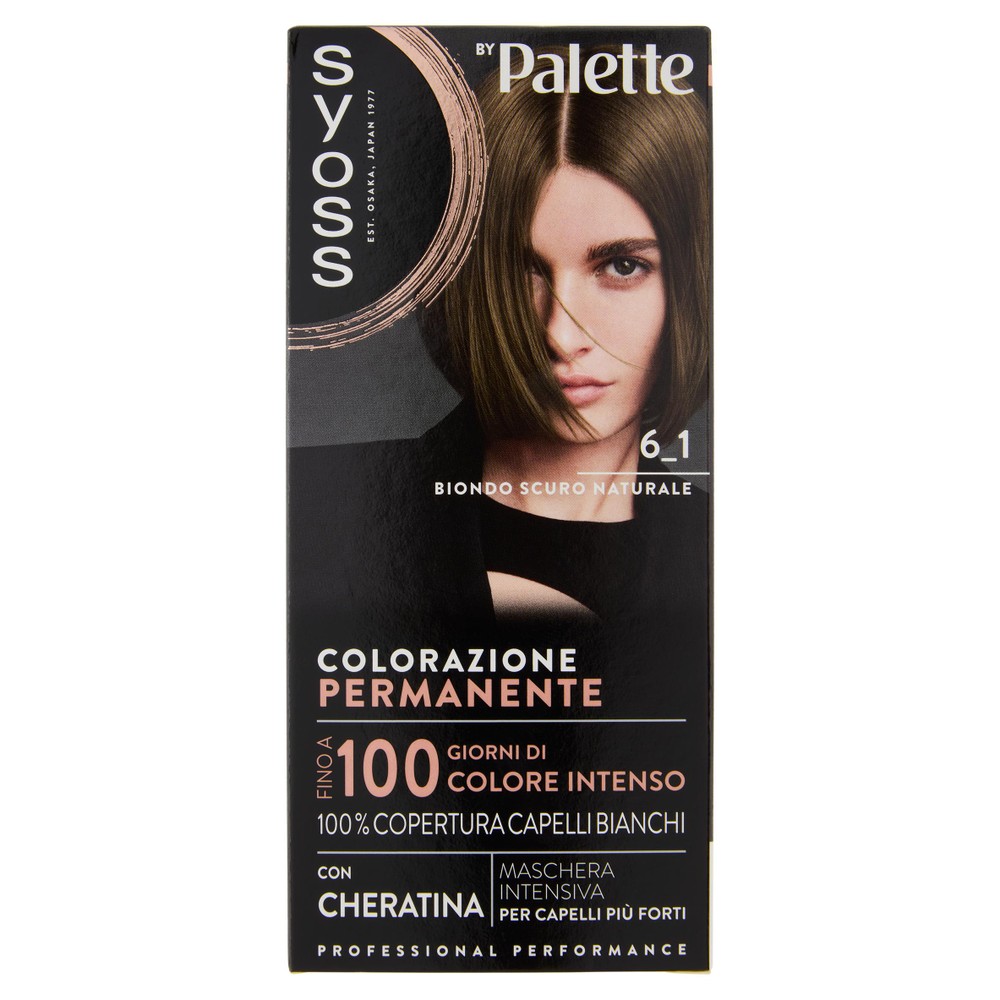 Colorazione Capelli 1 Biondo Scuro Natarale Syoss By Palette - Foto 1