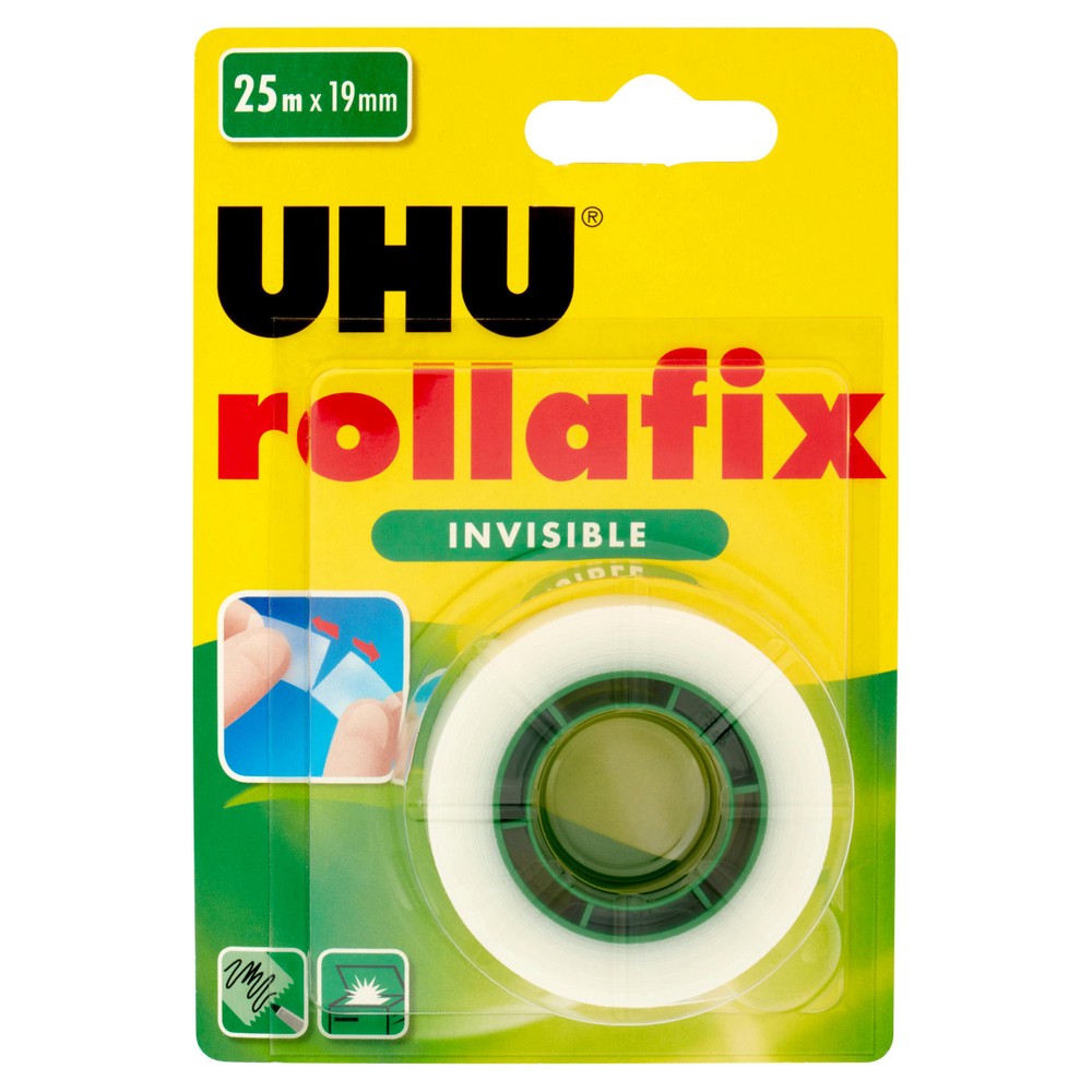 Nastro Adesivo Invisibile Ricarica Rollafix Uhu - Foto 1