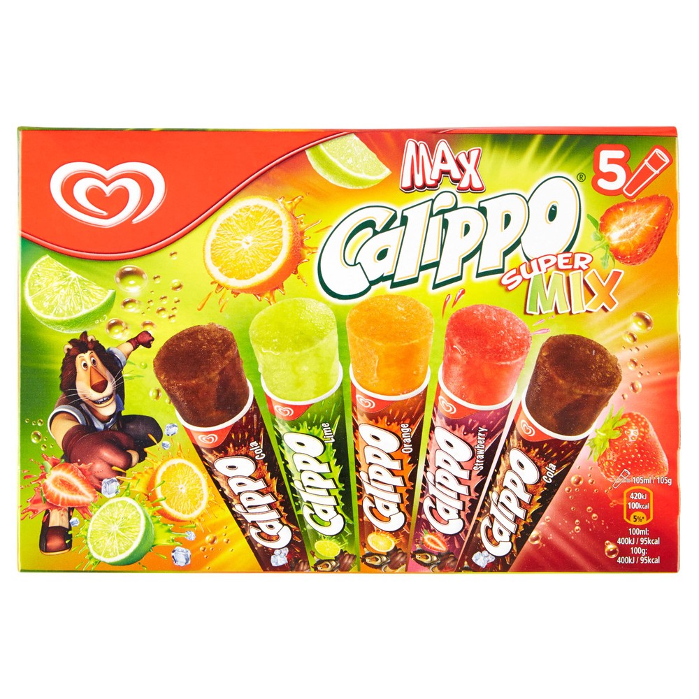 Calippo Super Mix Algida Conf. Da 5 - Foto 1