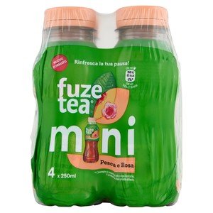 Tea Pesca Rosa Pet 4x250ml Fuze - Foto 1