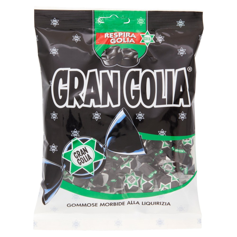 Caramelle Gommose Gran Golia Gusto Liquirizia Golia - Foto 1