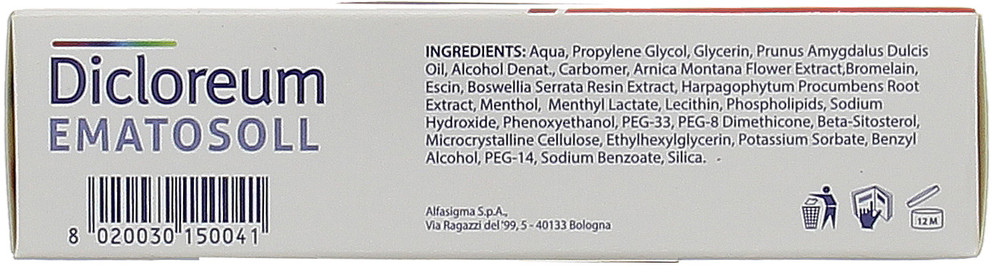 Ematosoll Gel Dicloreum - Foto 2
