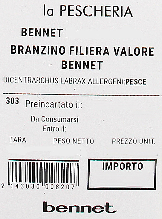 Branzino Filiera Valore Bennet - Foto 3