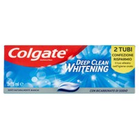 Dentifricio Sbiancante Deep Clean Whitening 2x75 Ml Colgate