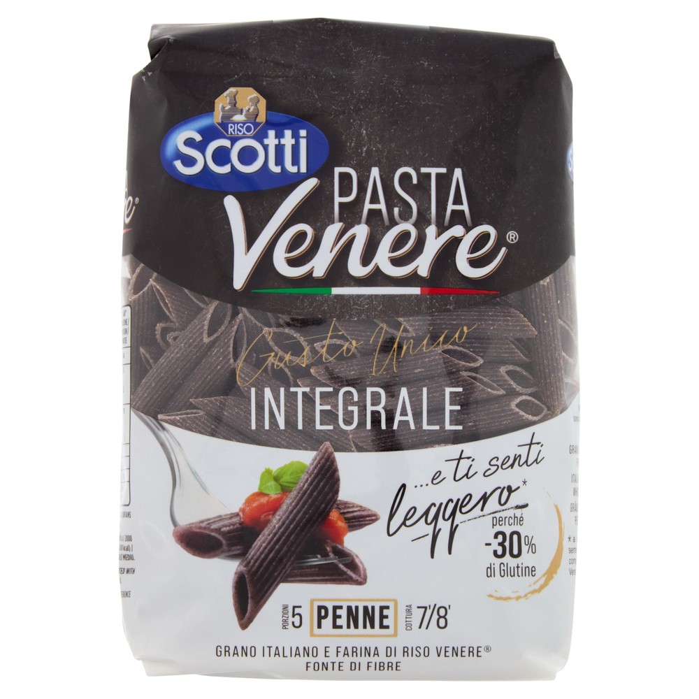Pasta Venere Integrale Penne Riso Scotti - Foto 1
