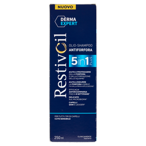 P-Restivoil Derma Olio-Shampoo Antiforfora 5 In 1 Plus - Foto 3