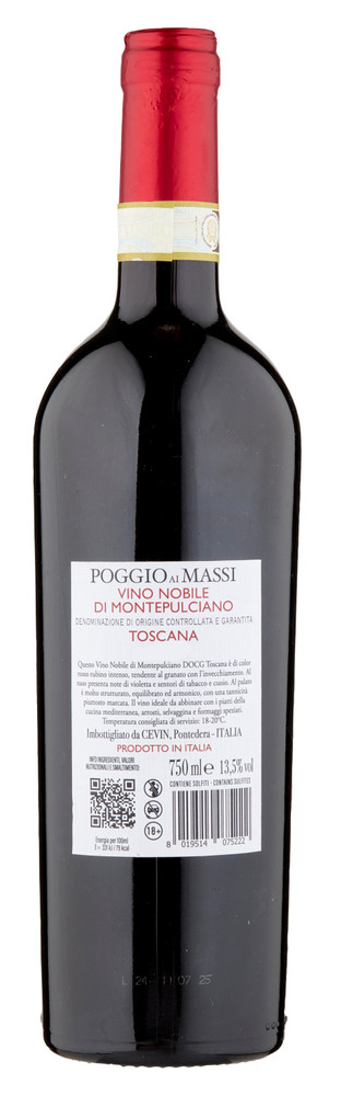 Nobile Montepulciano Docg Poggio Ai Massi - Foto 3
