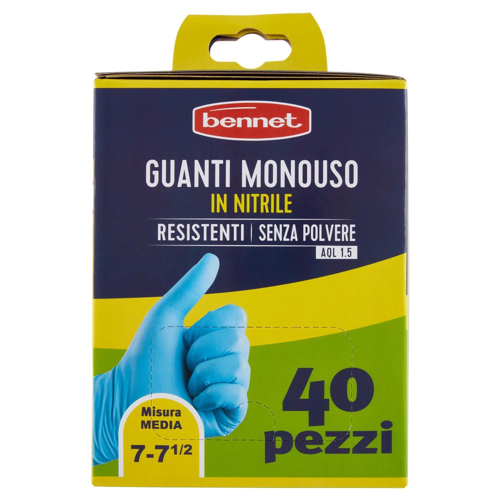 Guanti In Nitrile Medi Bennet - Foto 1