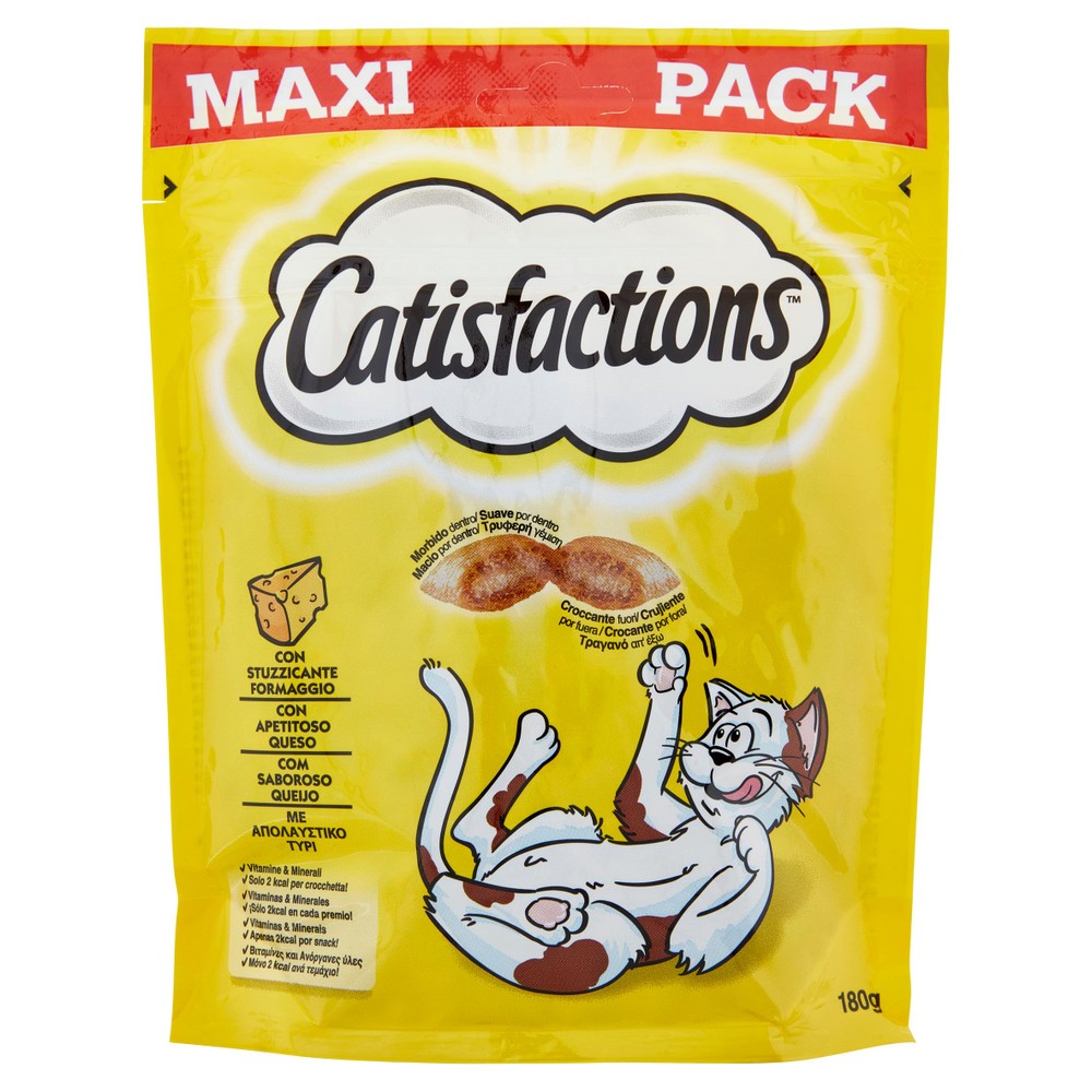 Catisfactions Snack Per Gatti Al Formaggio - Foto 1