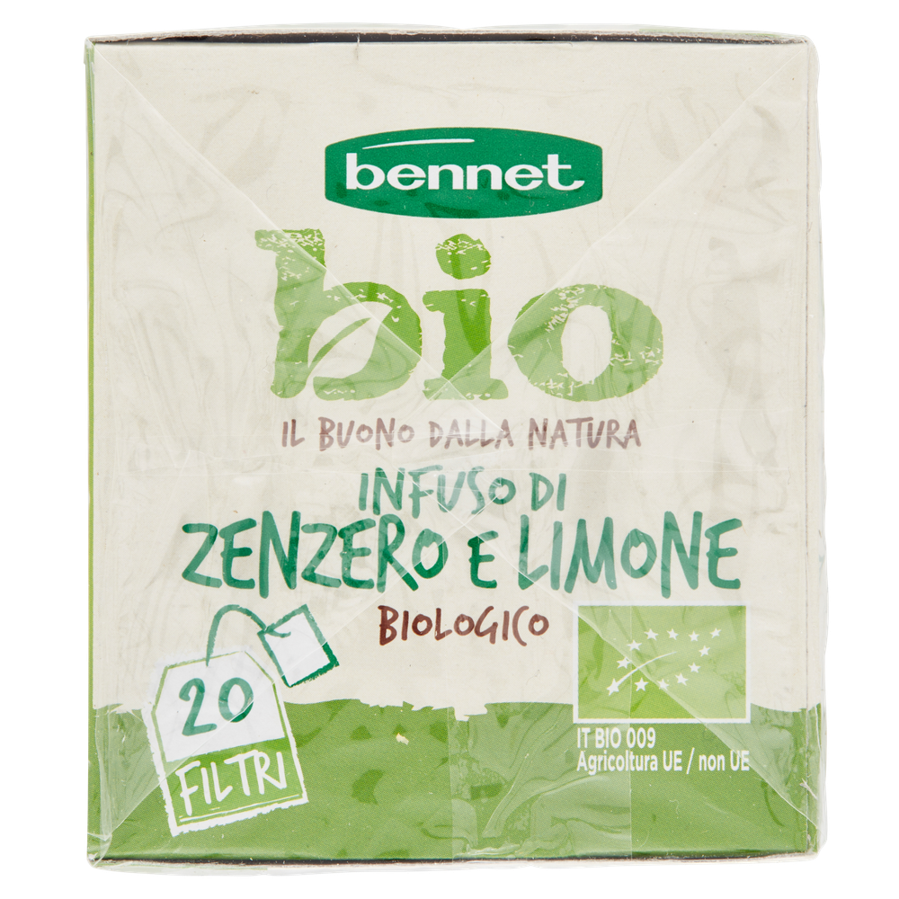 Infuso Allo Zenzero E Limone Biologici 20x2g Filtri Bennet Bio - Foto 2