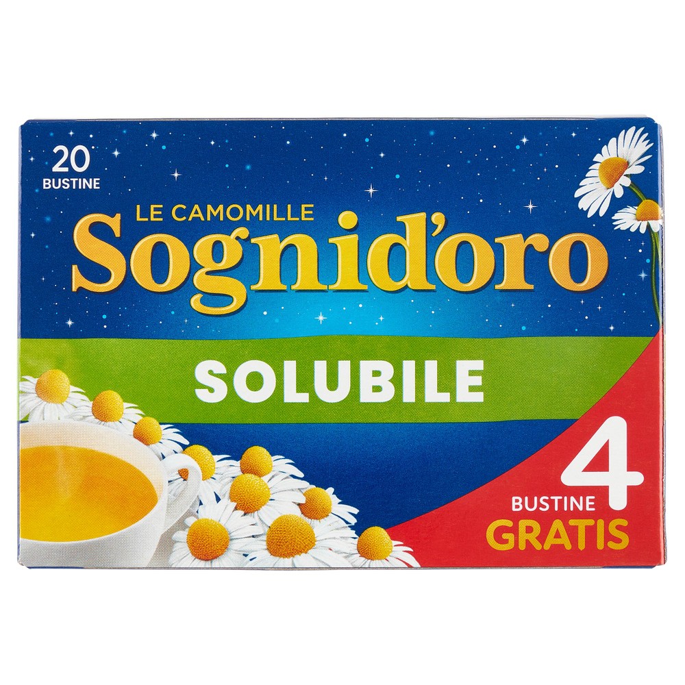 Camomilla Solubile Coccole Della Natura In Bustine 20x5g Sognid'oro - Foto 1
