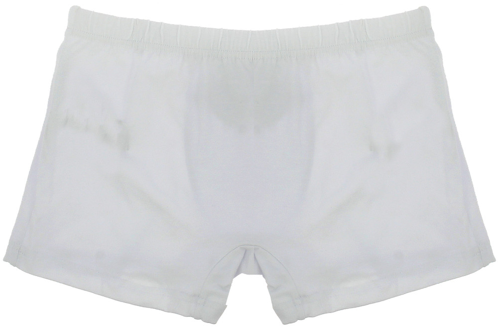 Boxer Bambino 2/3 Bianco Con Elastico Ricoperto Delinea