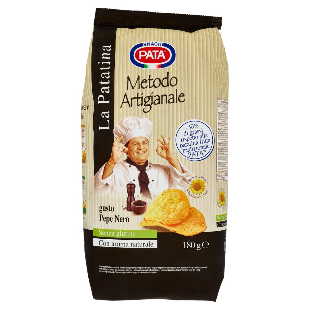 La Patatina Gusto Pepe Nero Metodo Artigianale Pata - Foto 1