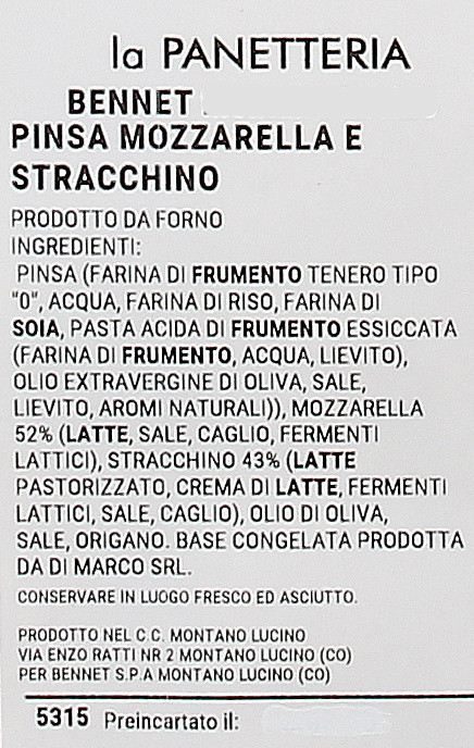 Pinsa Mozzarella E Stracchino A Metà - Foto 3