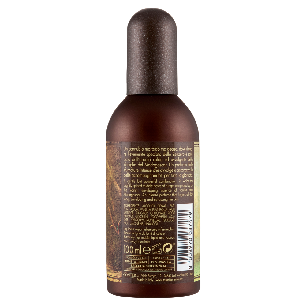 Eau De Toilette Vaniglia E Zenzero Tesori D'oriente - Foto 3