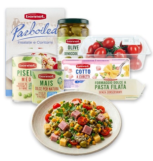 Mix Insalata di Riso con Cotto - Foto 1