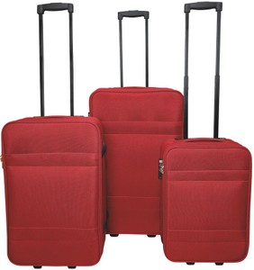 Set 3 Trolley Rosso - Foto 1