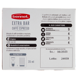 Caffè Espresso Extra Bar Capsule Compatibili Con Nescafè 50pz Bennet - Foto 3