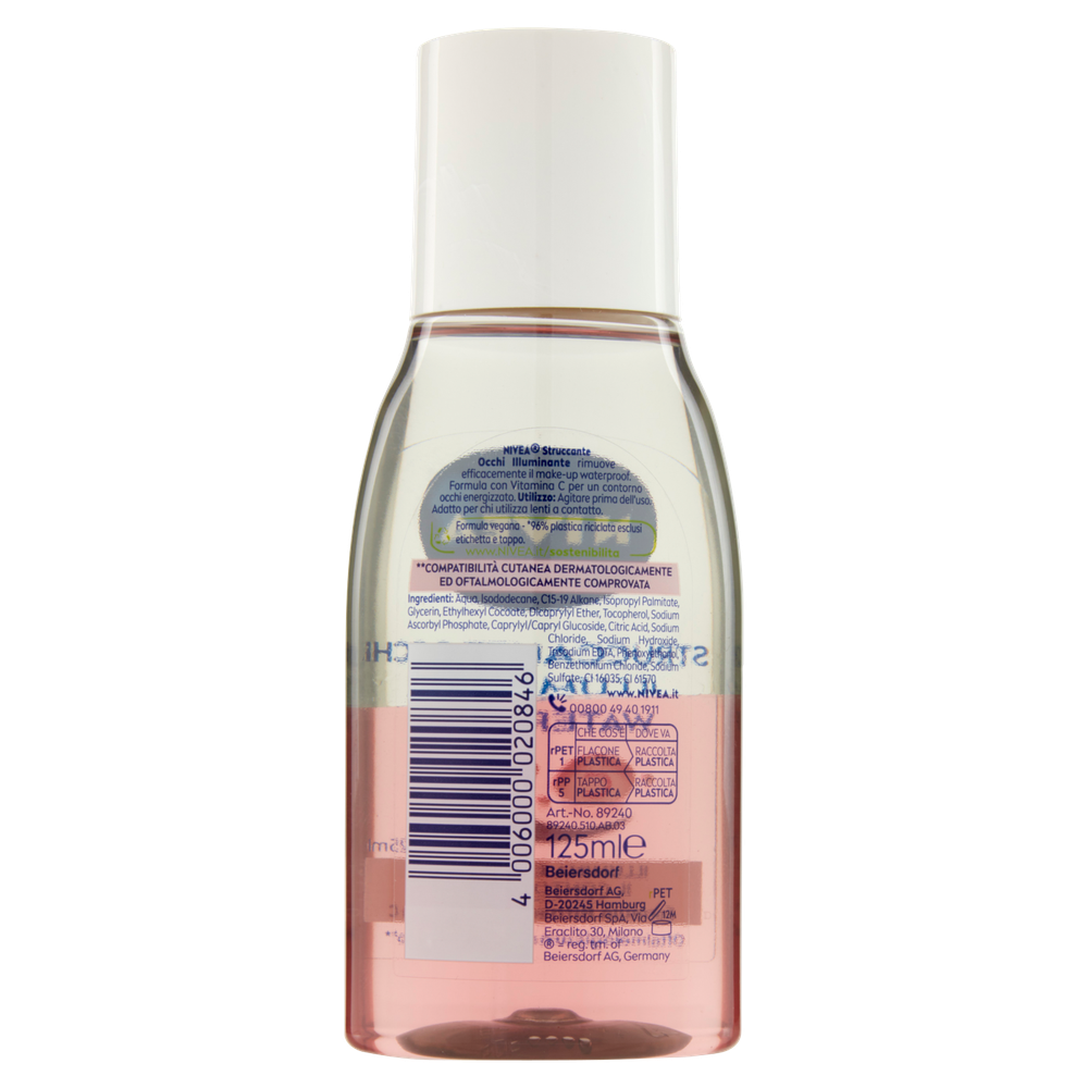 Struccante Occhi Bifasico Rosa Nivea - Foto 3