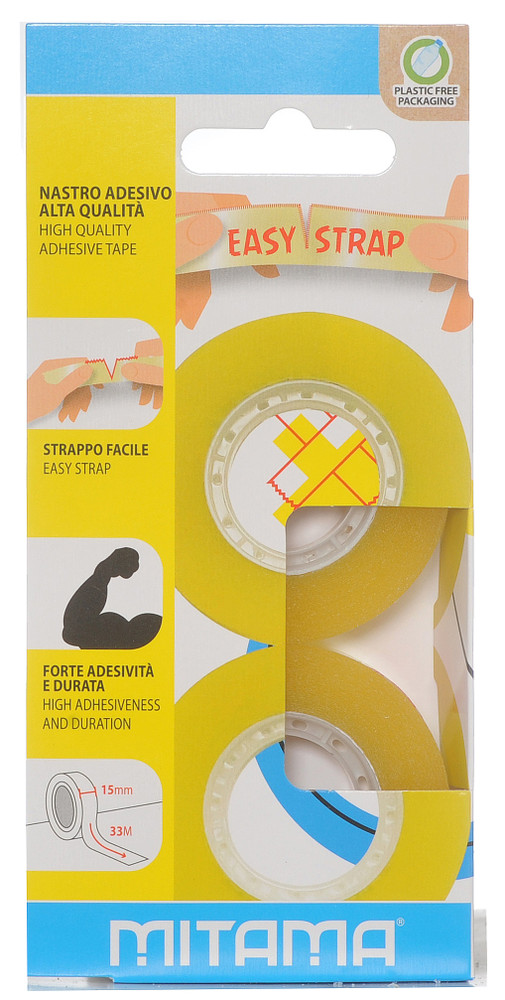 Nastro Adesivo Trasparente Easy Strap Mitama - Foto 1