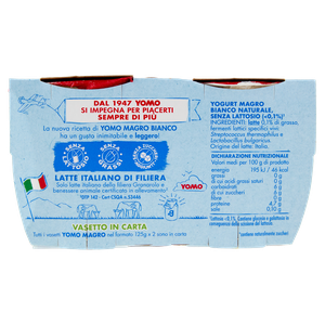 Yomo Bianco Naturale Magro 2 Da Gr.125 - Foto 3