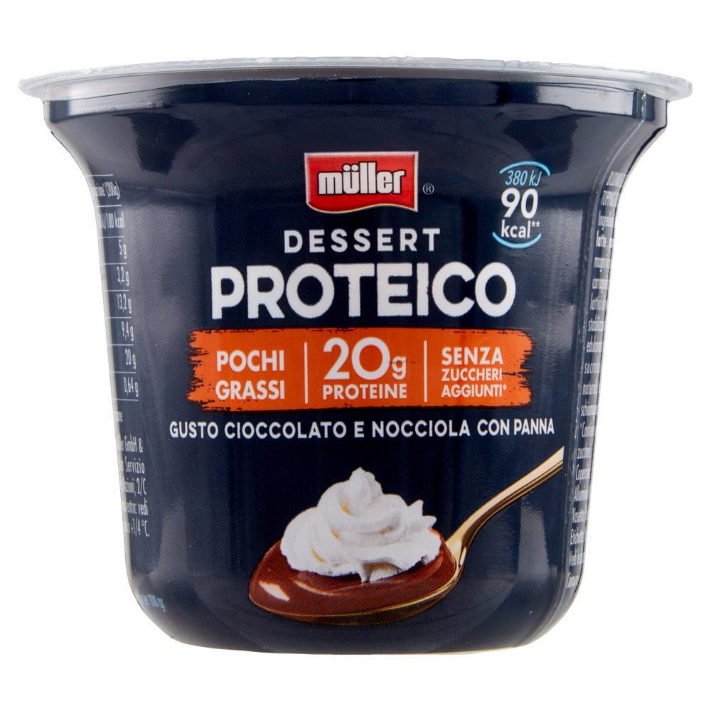 Dessert Proteico Vaniglia Con Cioccolato E Nocciola Muller