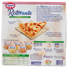 Pizza Margherita Saporita, Base Sottile Ristorante Cameo