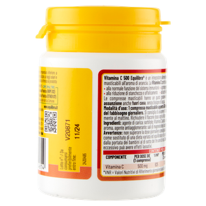 Vitamina C 500mg Compresse Masticabili Equilibra - Foto 3