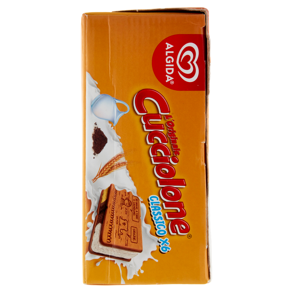 6 Gelato Biscotto Vaniglia Zabaione Cucciolone Algida - Foto 2