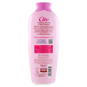 Bagno Camelia E Argan 750ml Cleo - Foto 3
