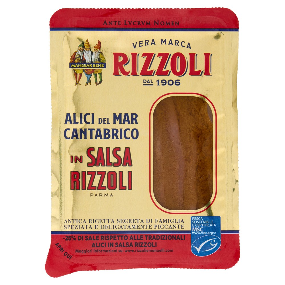 Alici Fresche Del Mar Cantabrico In Salsa Rizzoli - Foto 1