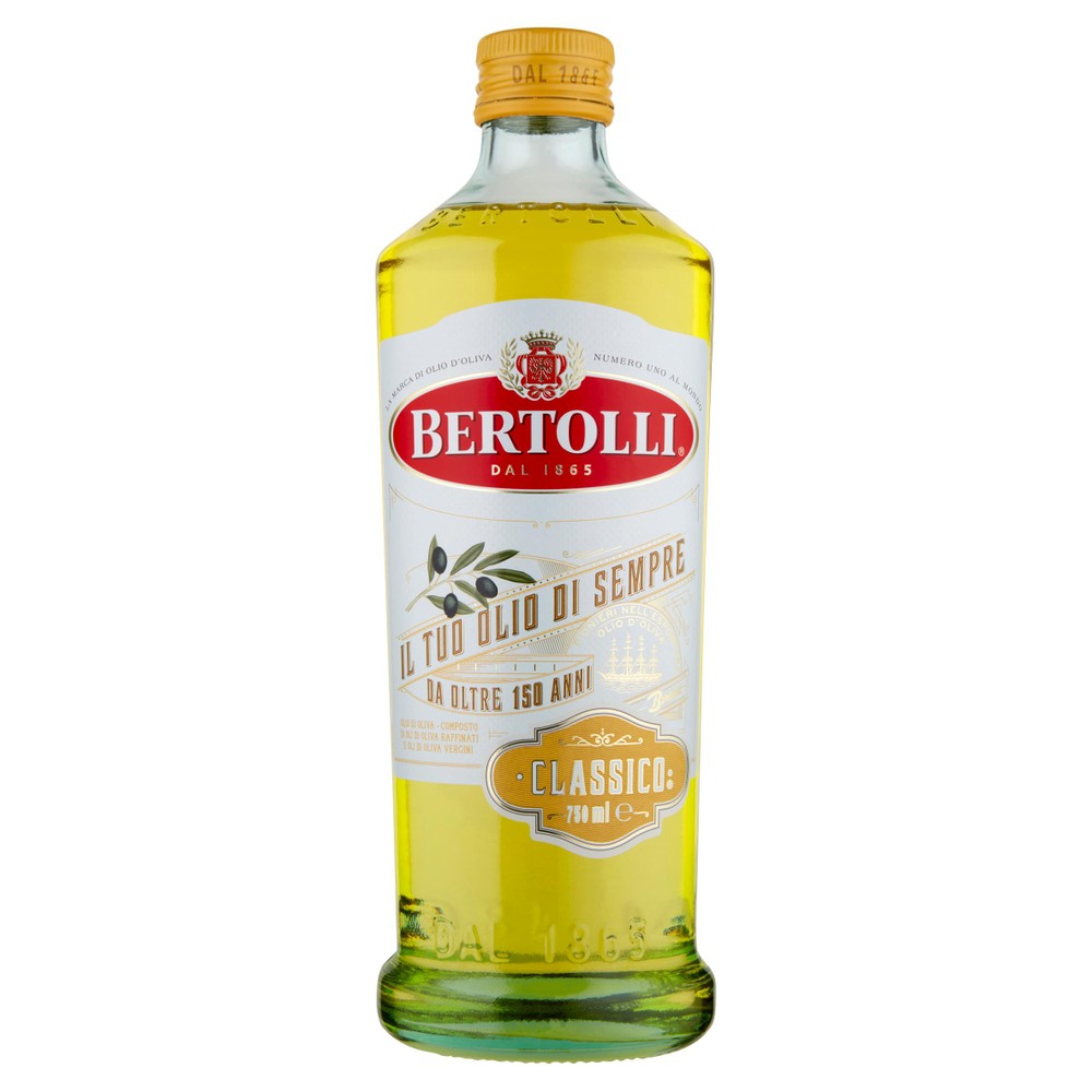 Olio Di Oliva Classico Da Oli Raffinati E Vergini Bertolli - Foto 1